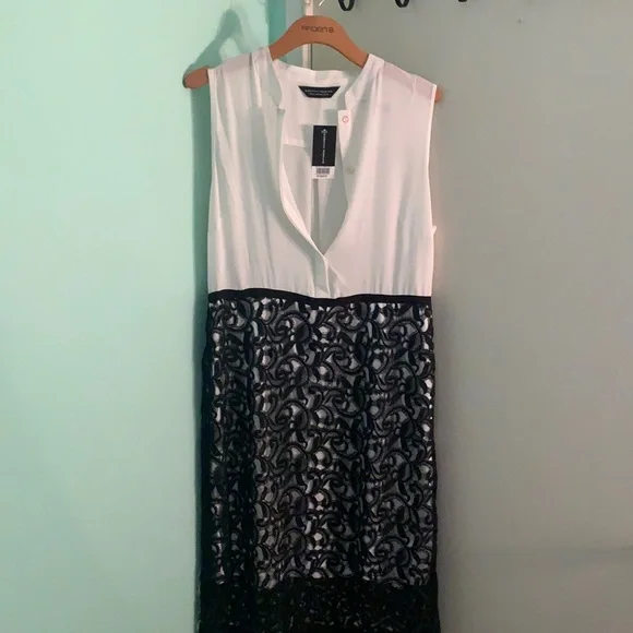 dorothy perkins black and gold dress Dorothy Perkins Womens/Ladies Metallic V Neck Midi Dress – Universal  Textiles main image 1